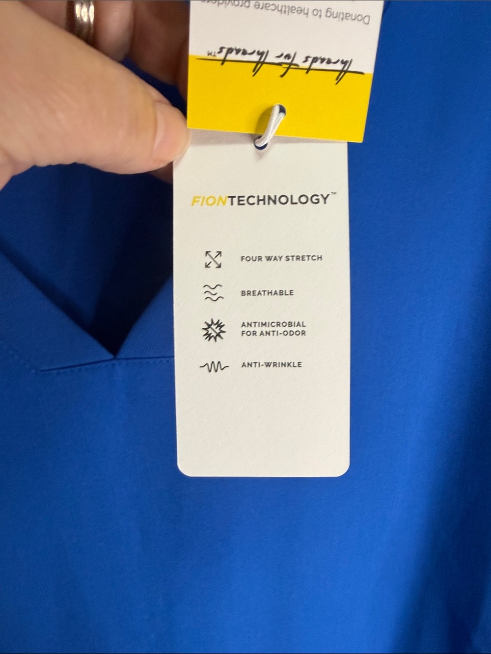 NWT Figs Casma 3 Pocket Scrub top 4XL - Picture 4 of 5